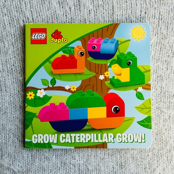 Lego Grow Caterpillar Grow ❕🐛 Baby Board Book - Picture 1 of 6